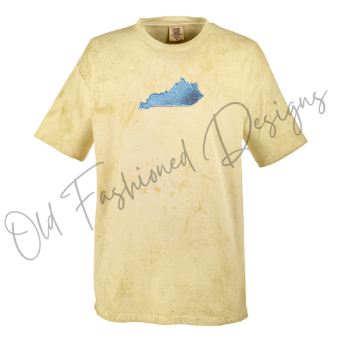 Kentucky State Embroidered Shirt