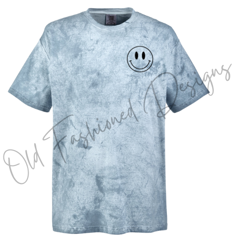 Happy Face Embroidered Shirt