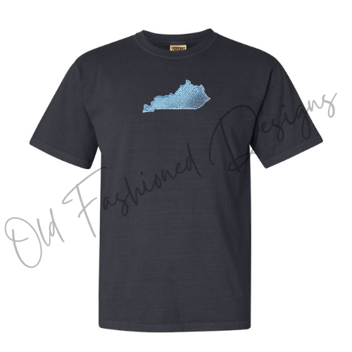 Kentucky State Embroidered Shirt
