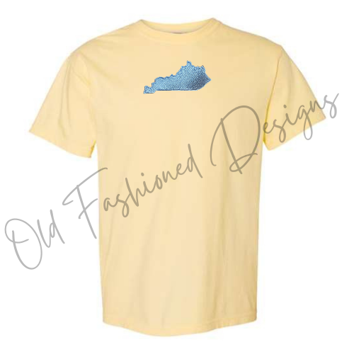 Kentucky State Embroidered Shirt