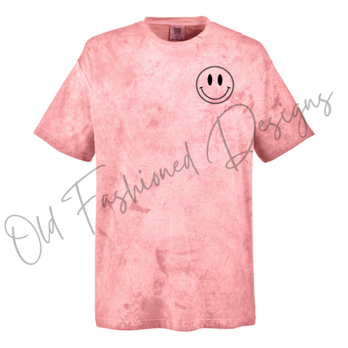 Happy Face Embroidered Shirt