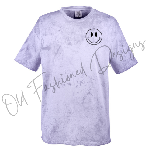 Happy Face Embroidered Shirt