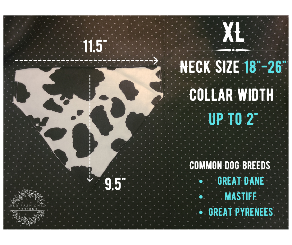 Dog Collar Bandana